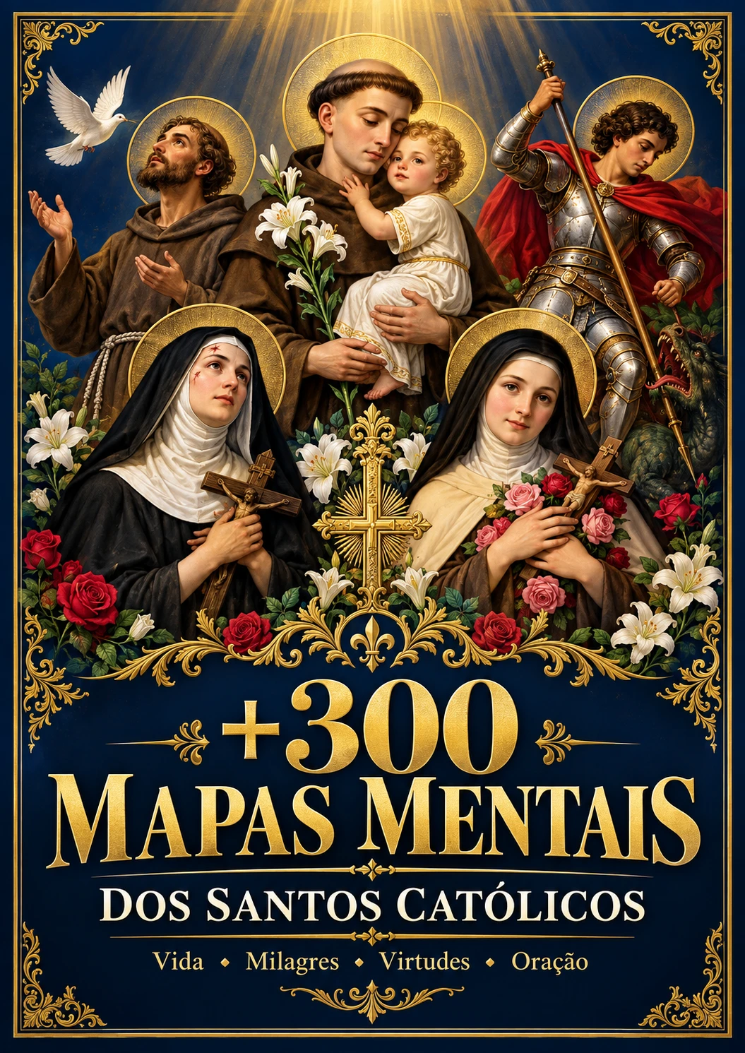Capa dos +300 Mapas Mentais