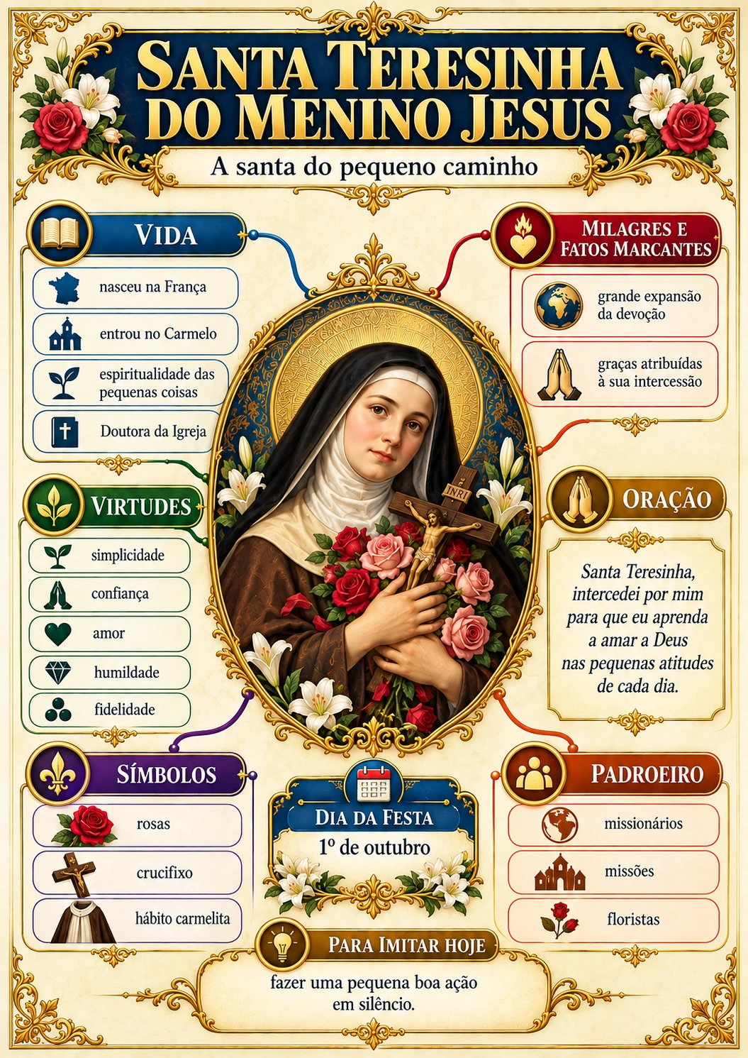 Mapa mental de Santa Teresinha